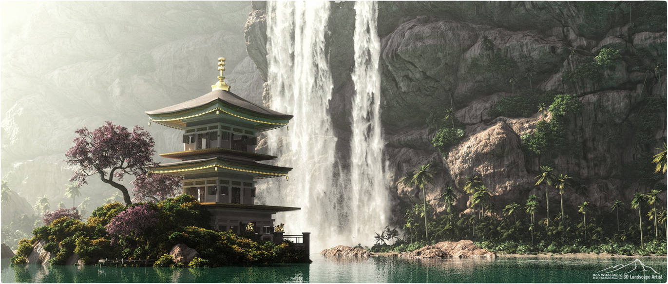 Cherry Blossom by 3DLandscapeArtist