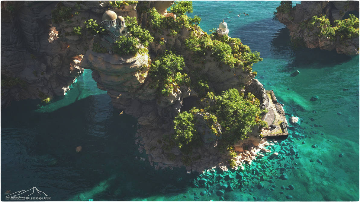 Mediterranean by 3DLandscapeArtist