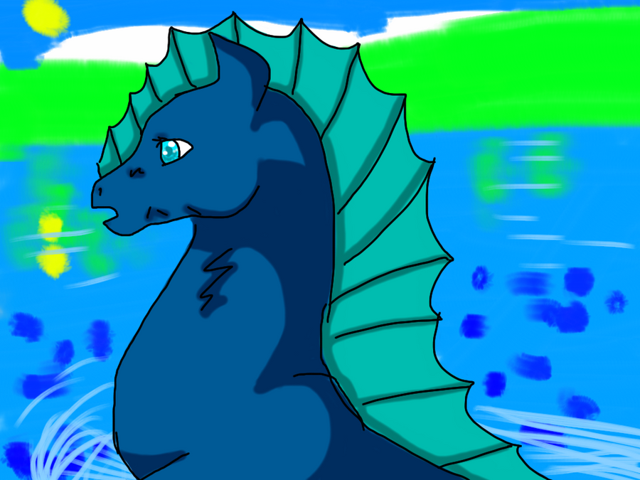 Water horse by limegreenleaf on DeviantArt