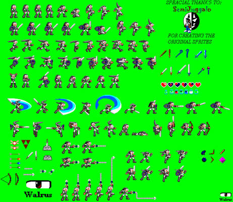 Dark Link Sprite Sheet