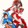 Remake- Mai and Chun Li