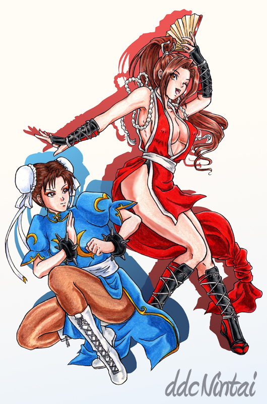 Remake- Mai and Chun Li