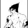 Tekken 5 Jin Kazama lineart