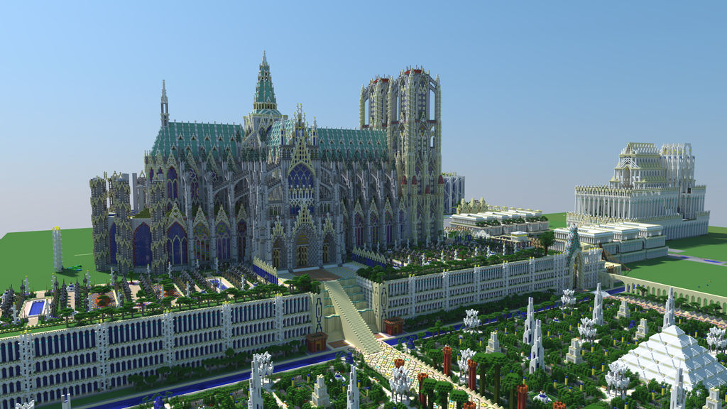 minecraft - red rose city in progress by DSJDV on DeviantArt