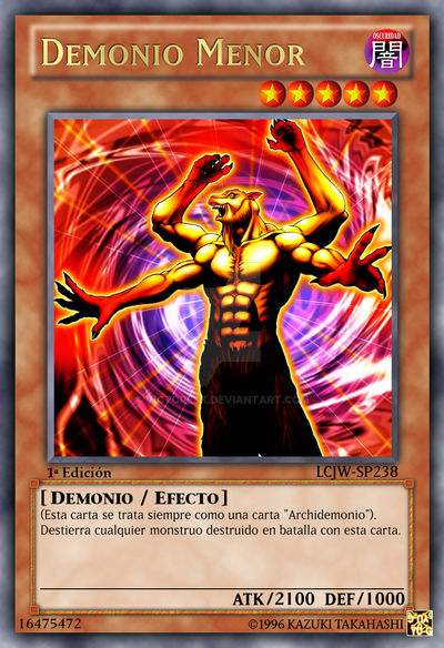 Lesser Fiend (TCG) by VICTORLSK on DeviantArt