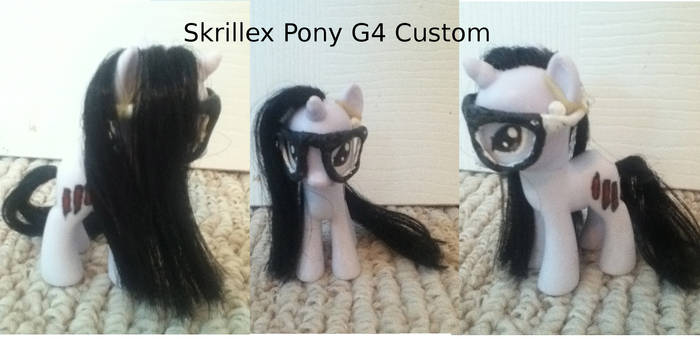 My Little Skrillex (G4 Pony Custom)