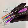 Art Trade: RAINBOW BUNNY EYE LAZERS