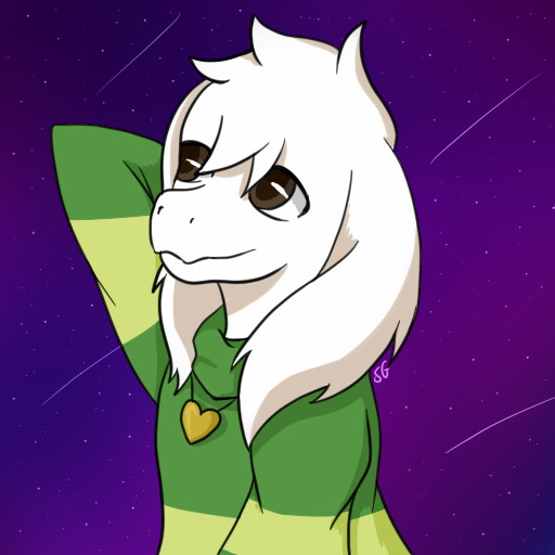 Asriel by GreenSkye26 on DeviantArt