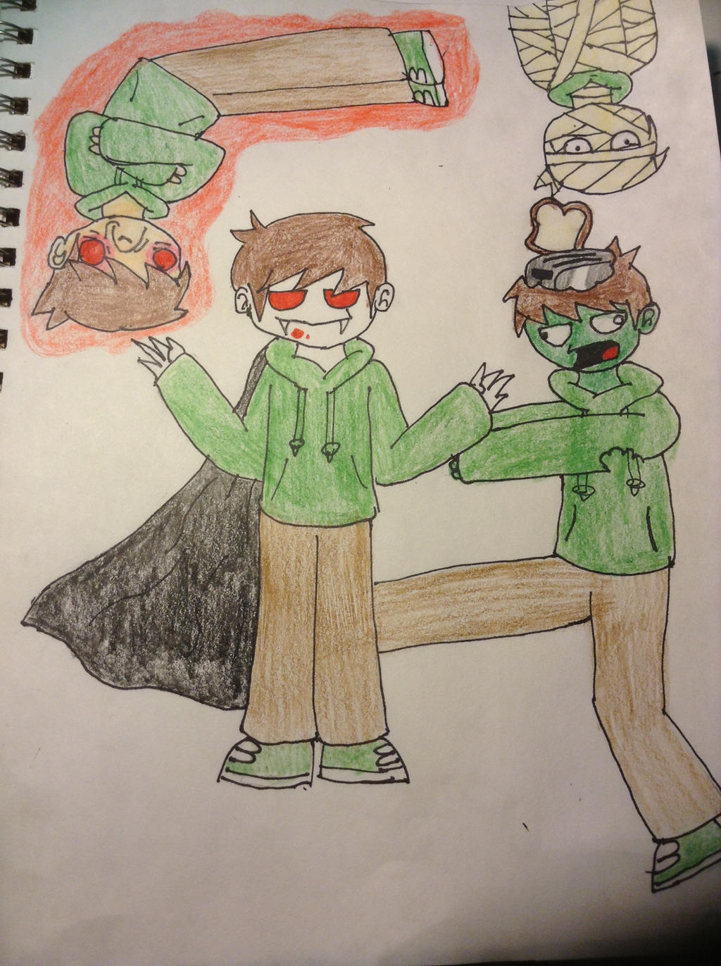 Edds Deviantart MONSTER EDDS by trystaa on DeviantArt