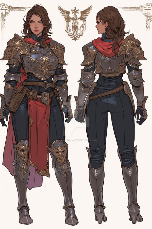 Fantasy Knight captain armor by Korpuskola-AI on DeviantArt