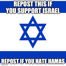 Repost If You Support Israel