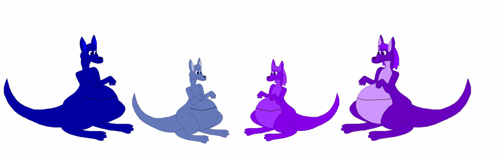 Sean Gibbs Jr.'s Family (Kangaroos) by Sonny7Z on DeviantArt