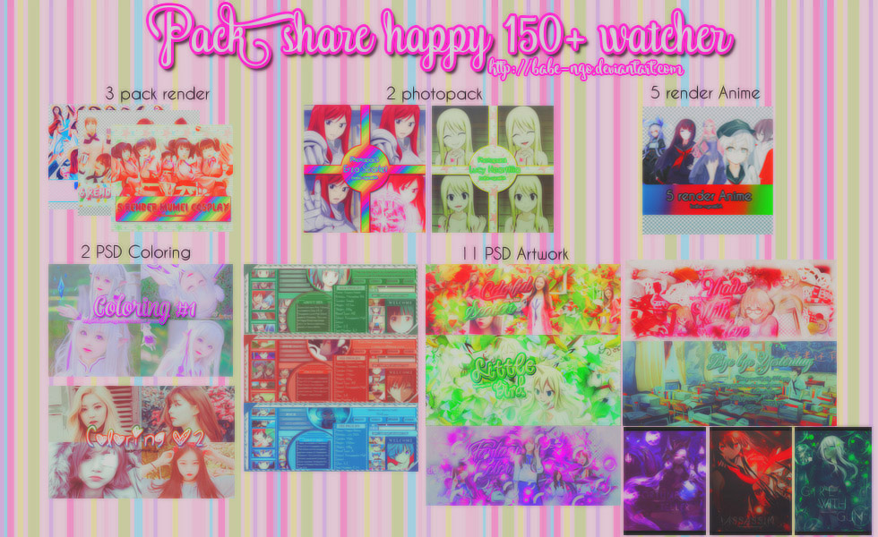 Pack #15 - Happy 150+ watcher [STOP SHARE]