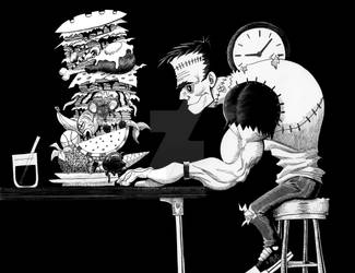 Frankenstein Makes a Sandwich