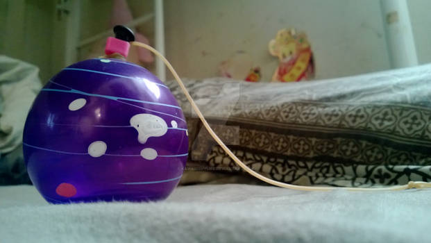 Purple Yo-Yo Balloon