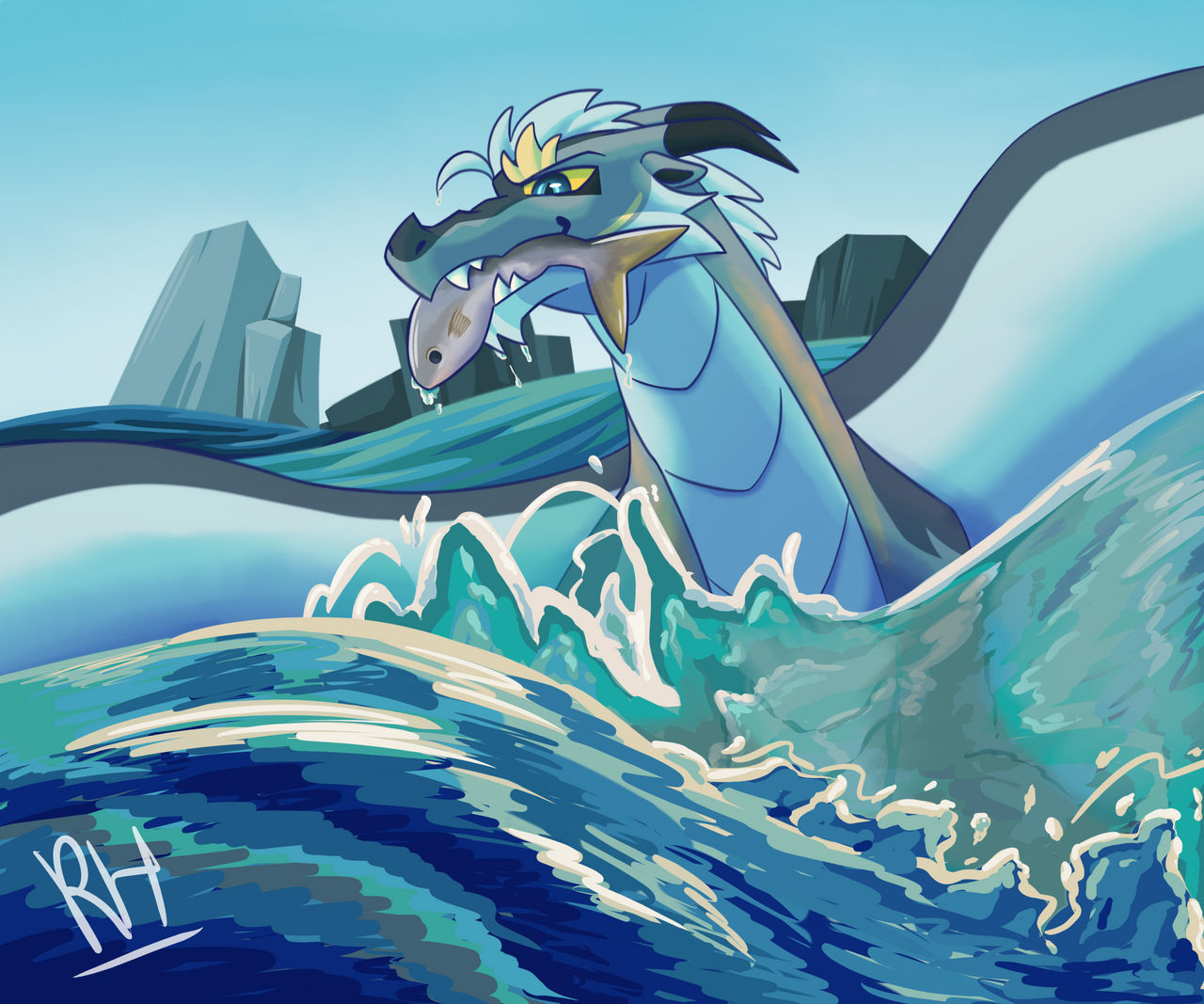 Fishing! by RoyalHawk89 on DeviantArt