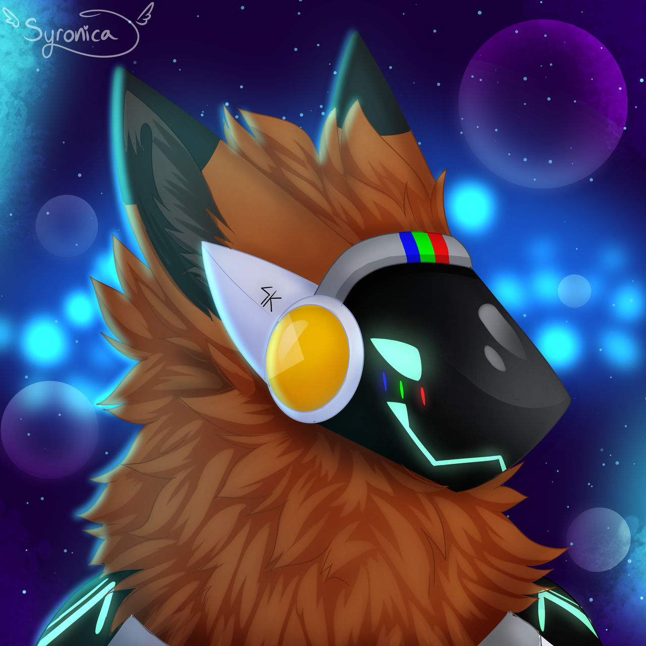 protogen commission by Syronica on DeviantArt