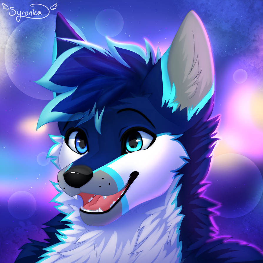 wolf commission by Syronica on DeviantArt