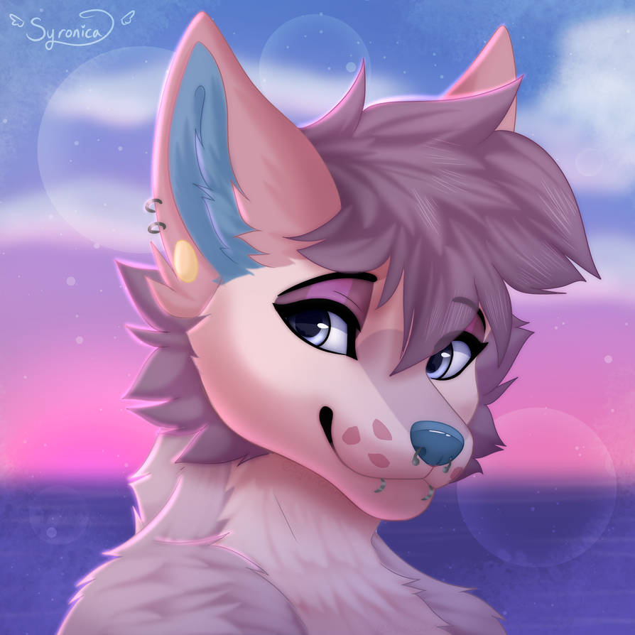 wolf commission by Syronica on DeviantArt