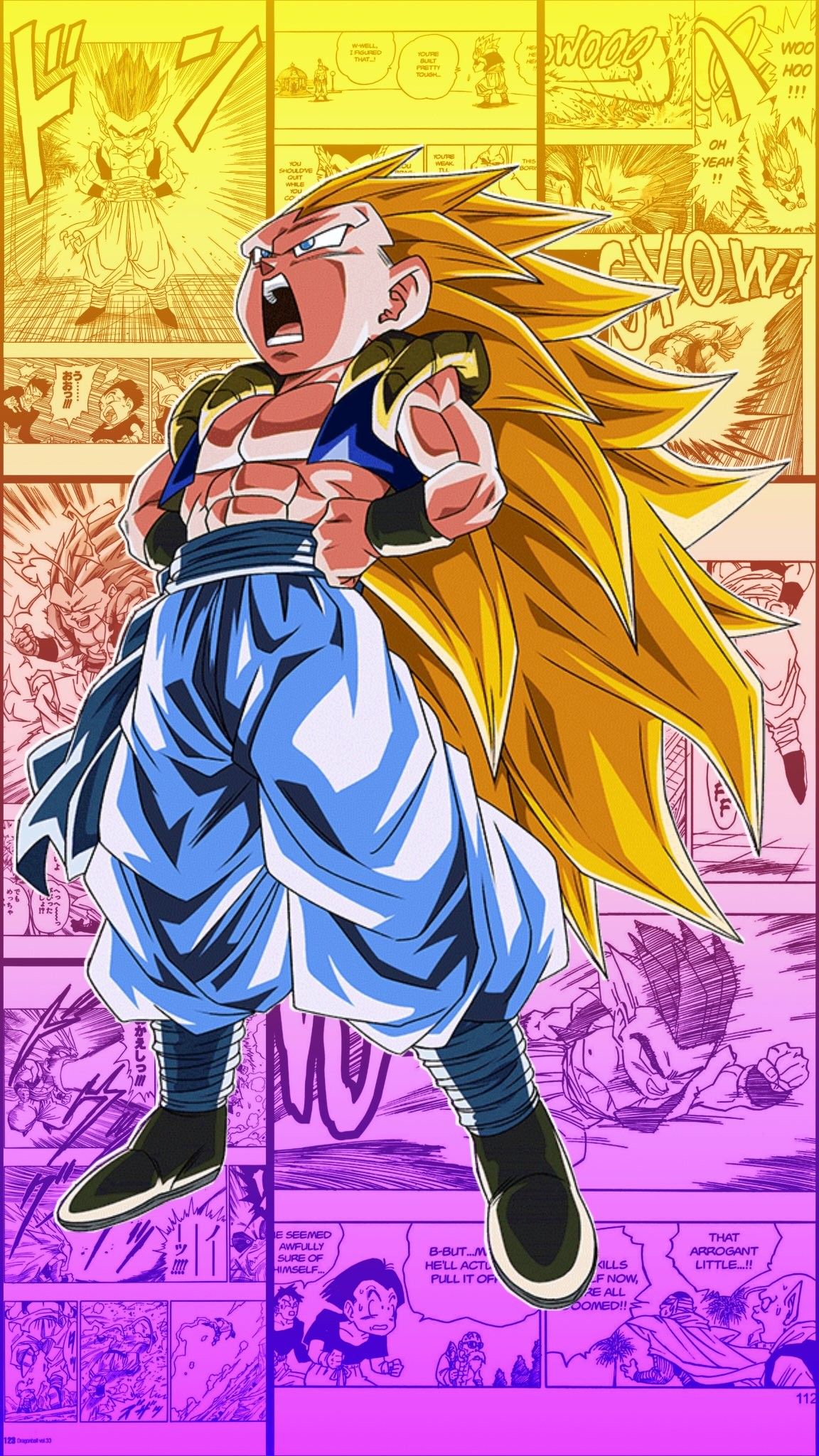 Super Saiyan 3 Gotenks Manga Wallpaper by OGFutureTrunks on DeviantArt