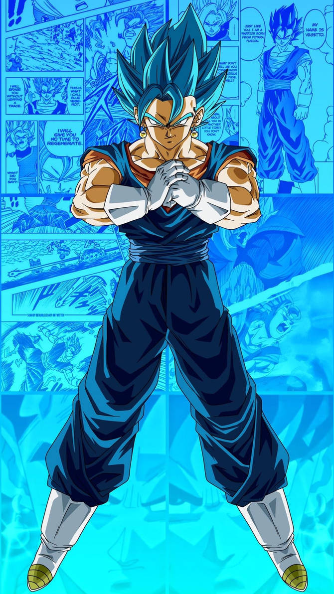 Vegito Blue Manga Wallpaper by OGFutureTrunks on DeviantArt