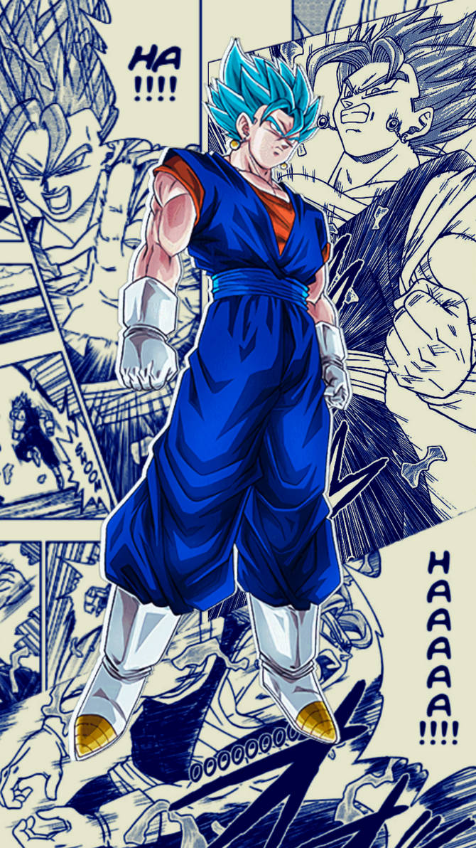 Vegito Blue Manga Wallpaper 2 by OGFutureTrunks on DeviantArt