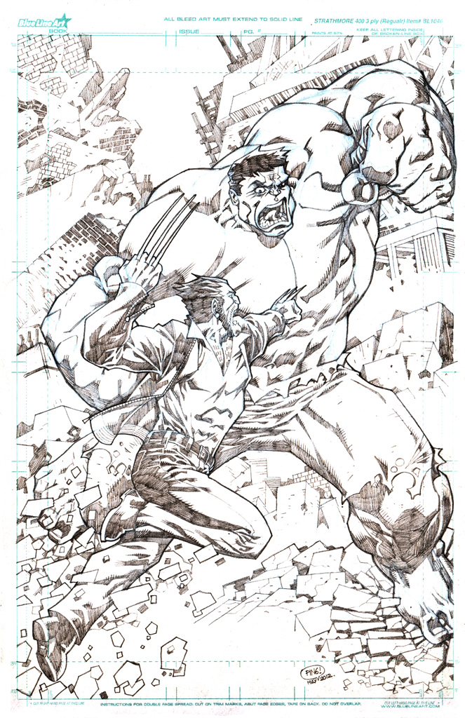 Wolverine Vs Hulk