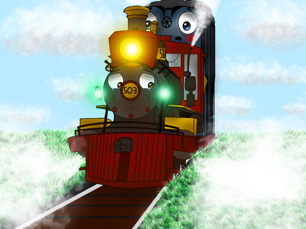 Starlight Express - Rusty and Dustin by 1522BlackMountain on DeviantArt