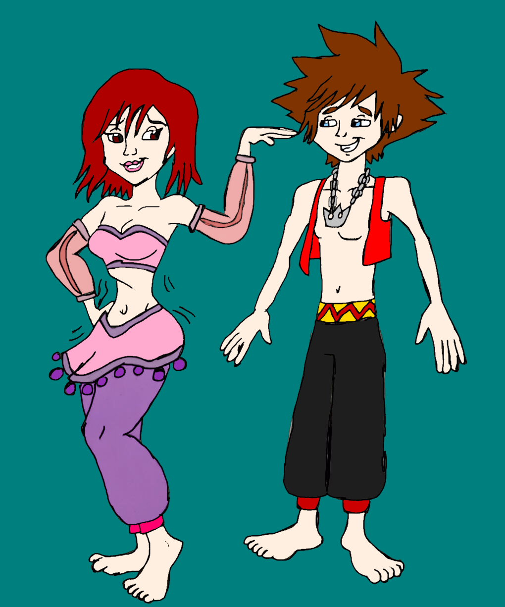 Kairi's bellydancing by Ben10Magician