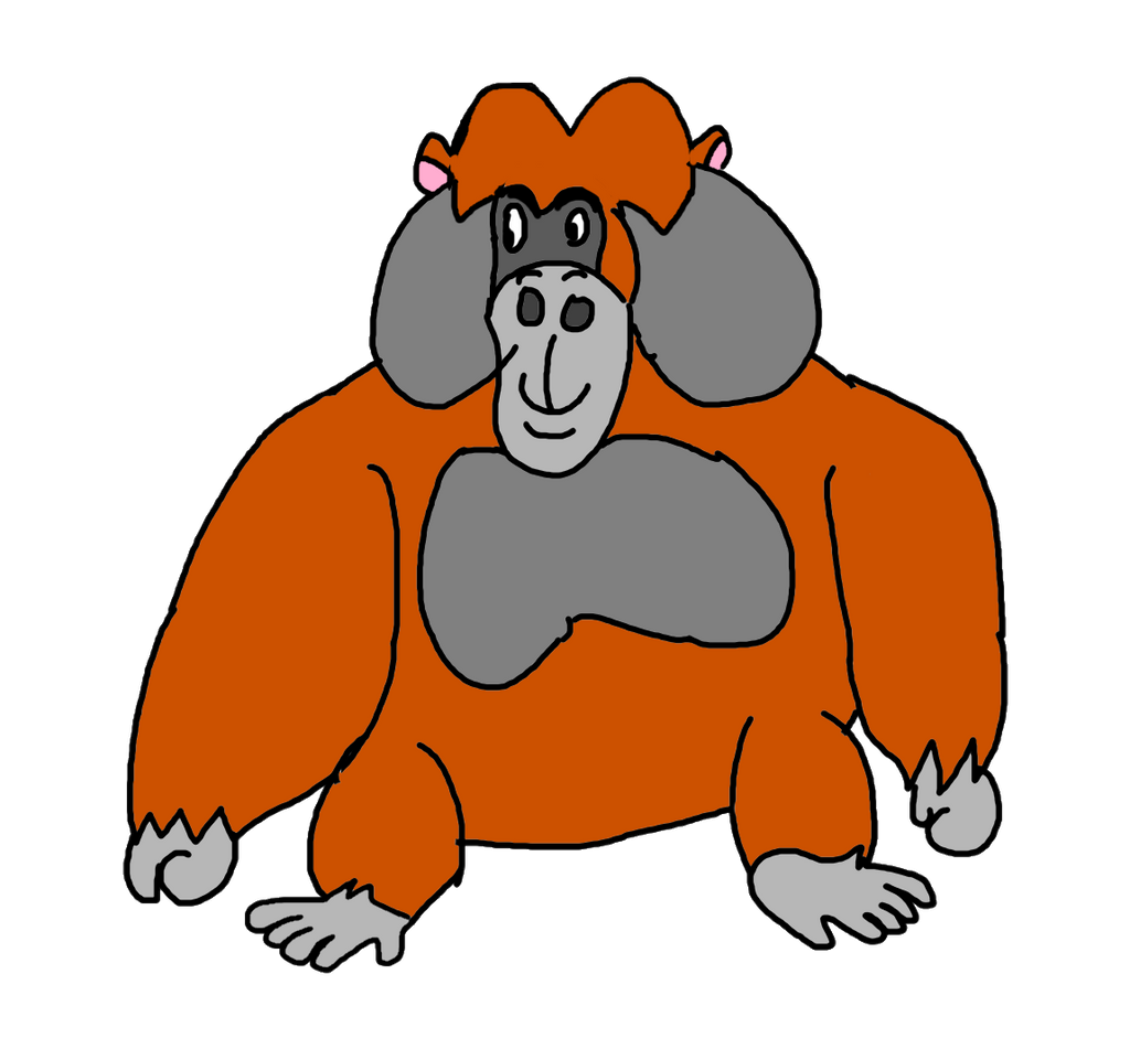 Gigantopithecus by KallyToonsS on DeviantArt