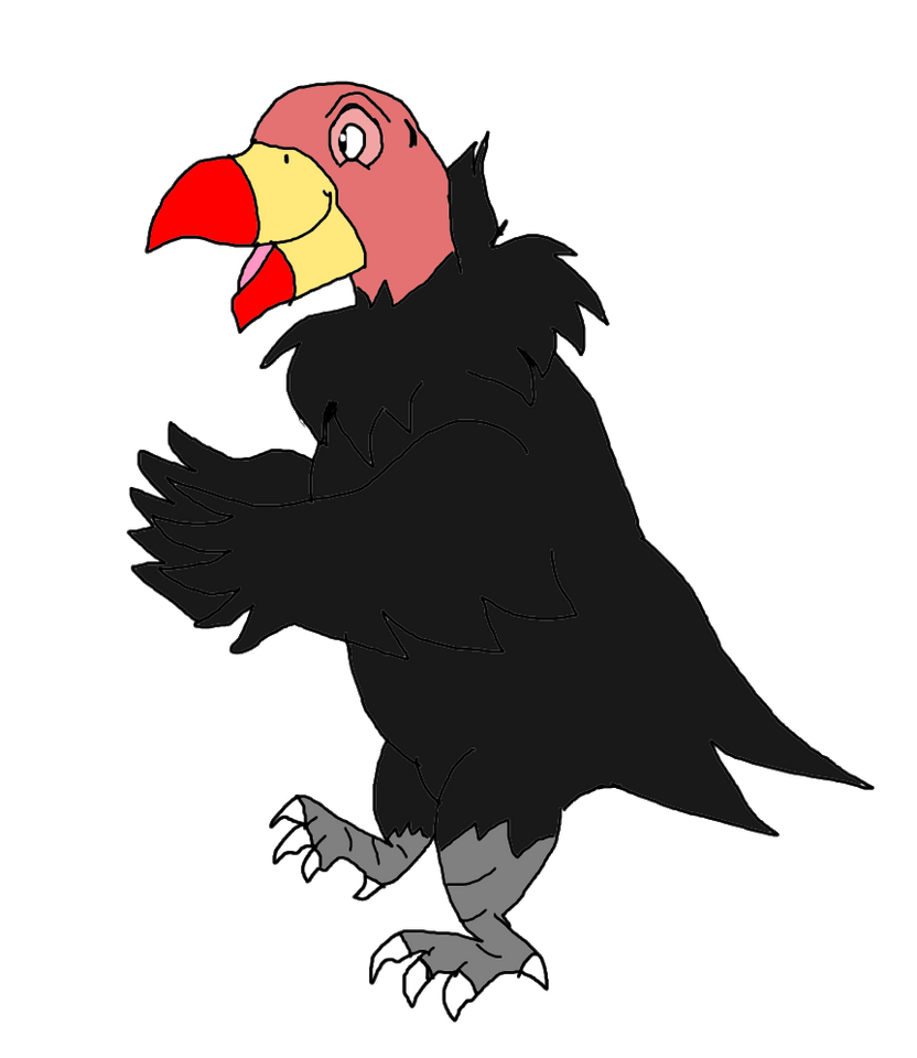Anthro Goofy Condor by KallyToonsS on DeviantArt