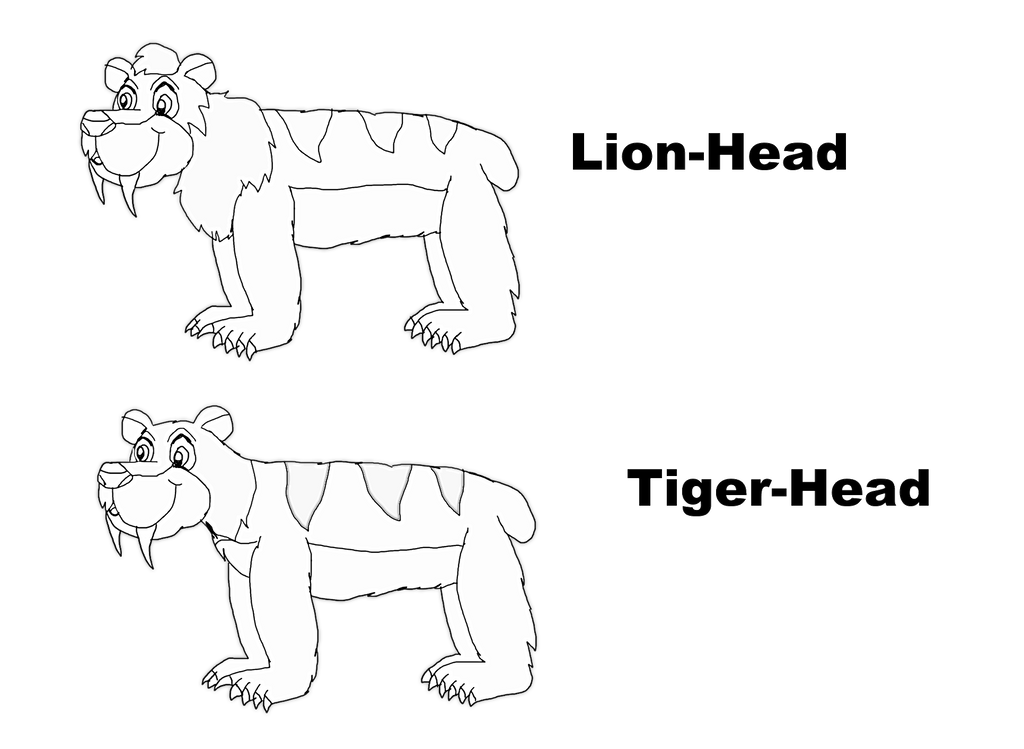 Sabertooth Bears bases by KallyToonsS on DeviantArt