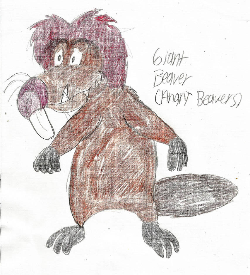 Giant Beaver Angry Beavers Style By KallyToonsS On DeviantArt giant-beaver-angry-beavers-style-by-kallytoonss-on-deviantart