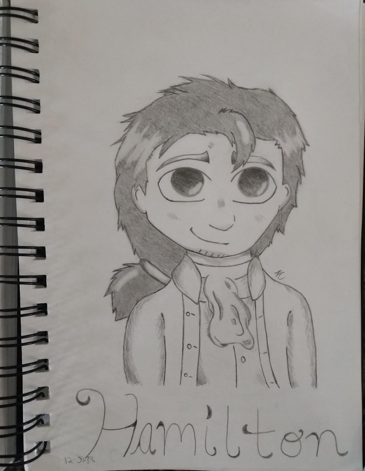 Hamilton Sketch by FurryPikachuCat on DeviantArt
