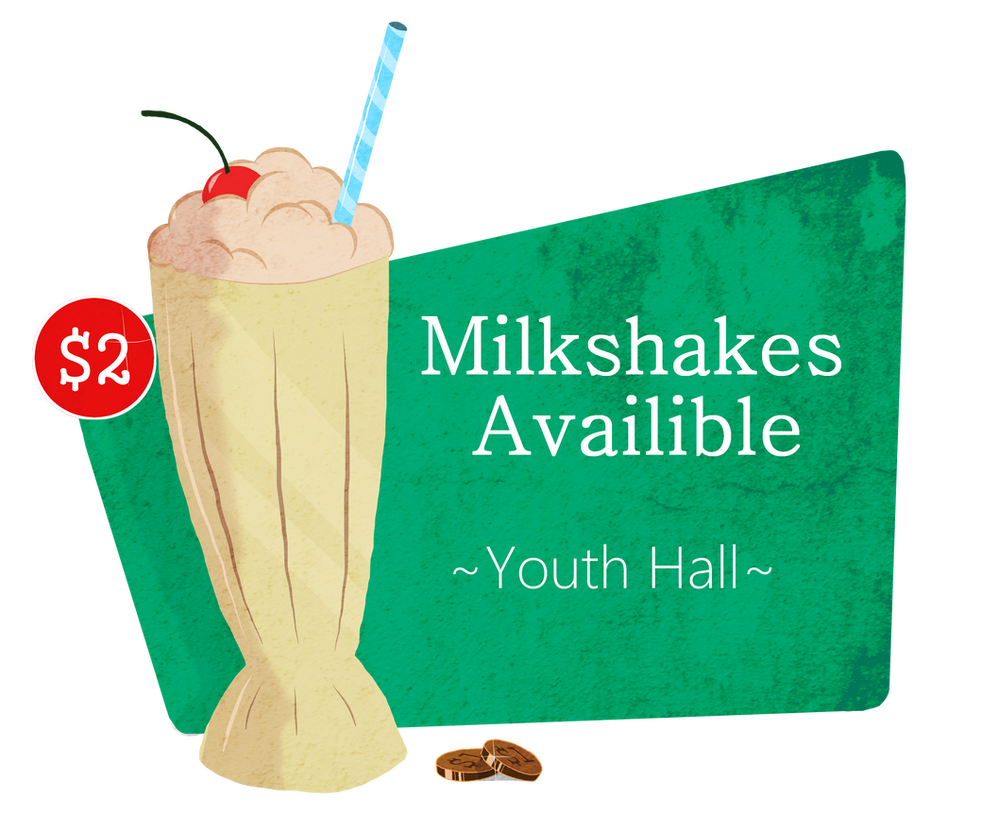 Milkshake Sign Menu Milkshake sign youth hall by CC-Wolfie on DeviantArt