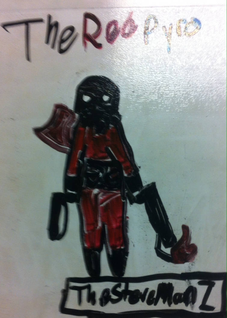 The Red Pyro by THESTEVEMANZ on DeviantArt