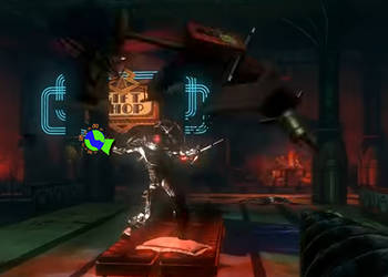 Bioshock 2 Big Sister Sling Shot Demonstration