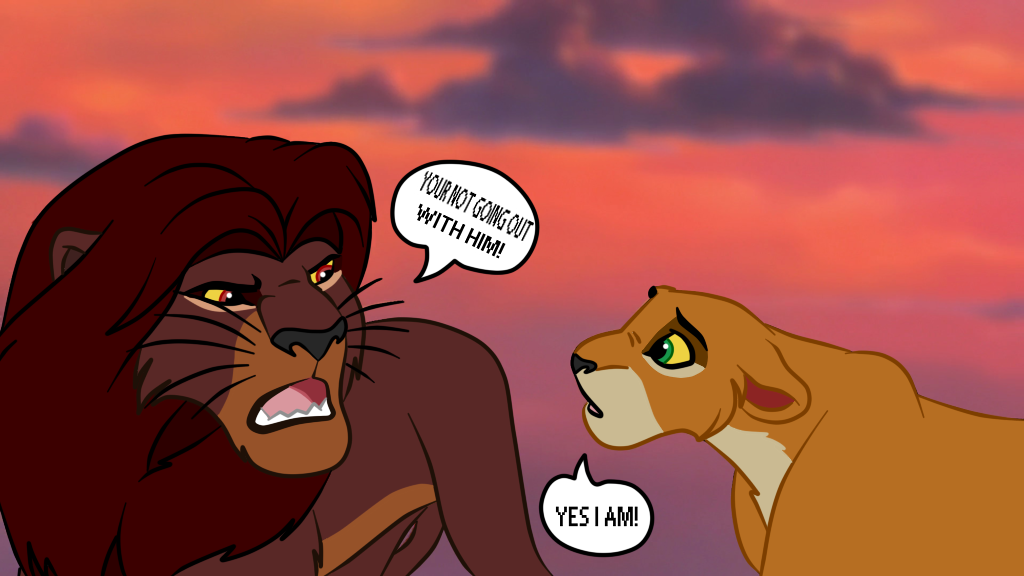 Arguing by pridelandersnewking on DeviantArt
