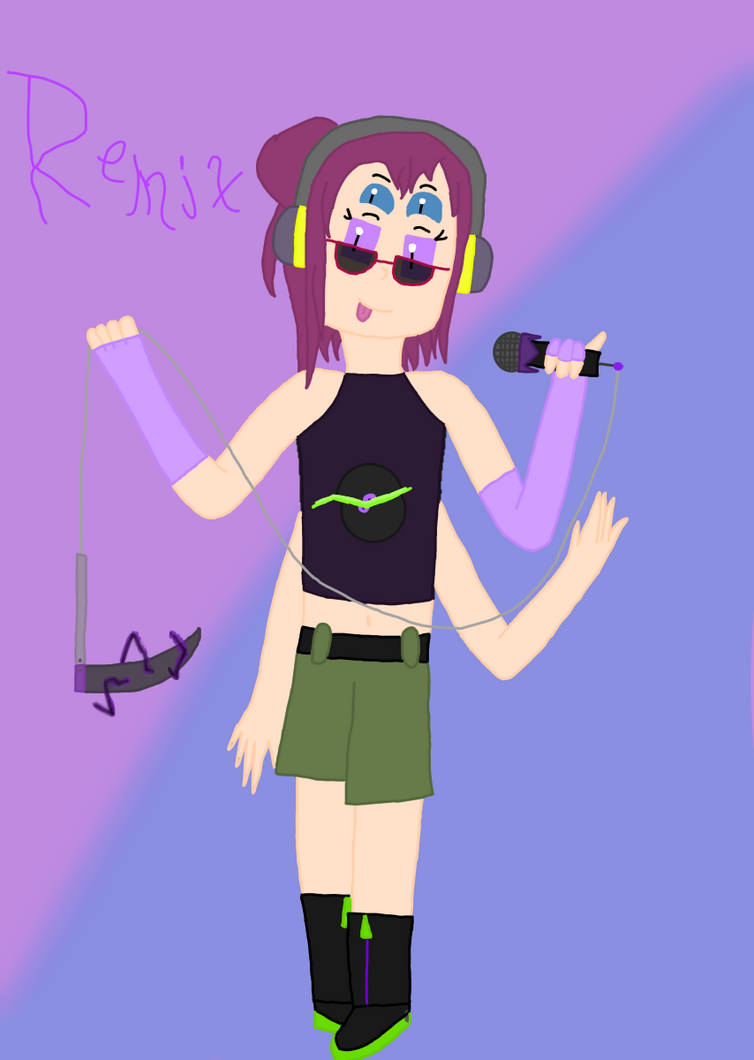 The 1 Week Fusion Drawing Challenge Day 1 Remix by KylieBirdie on