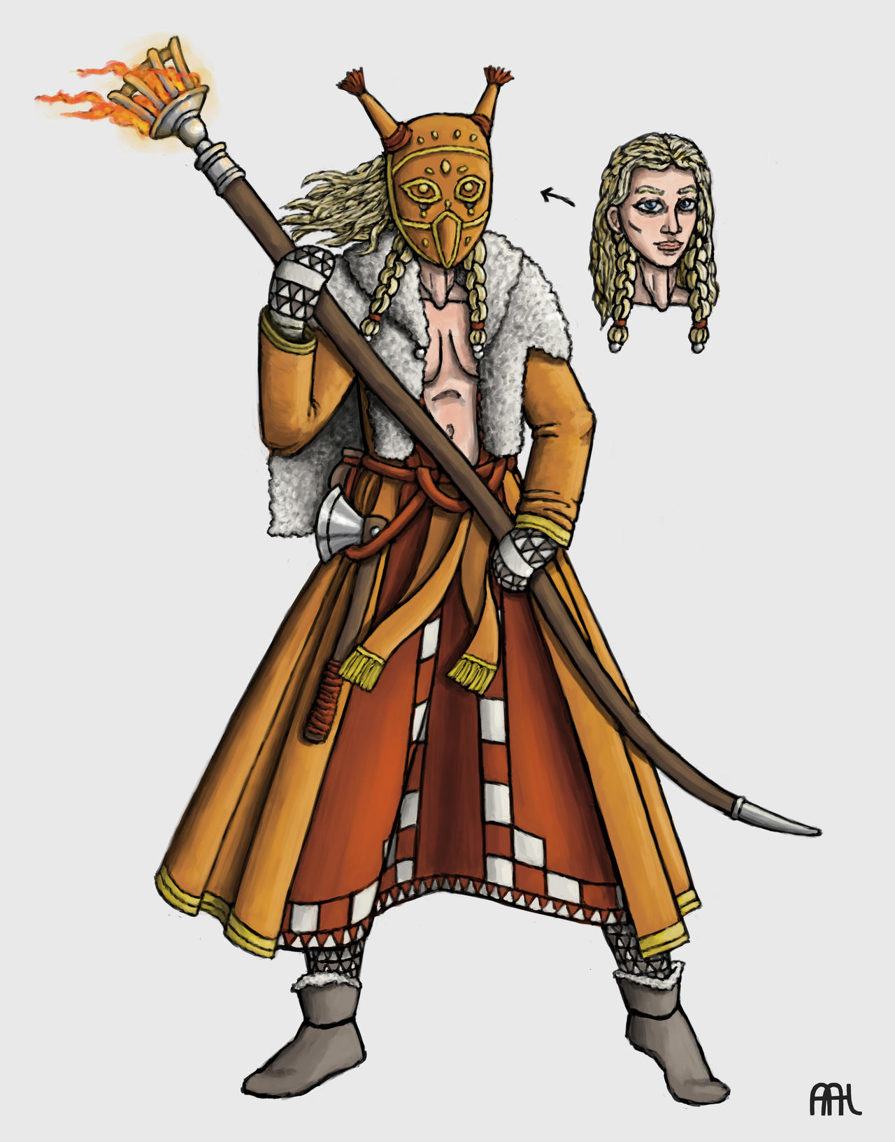 Pyromancer Evoker by BridgeDrake on DeviantArt