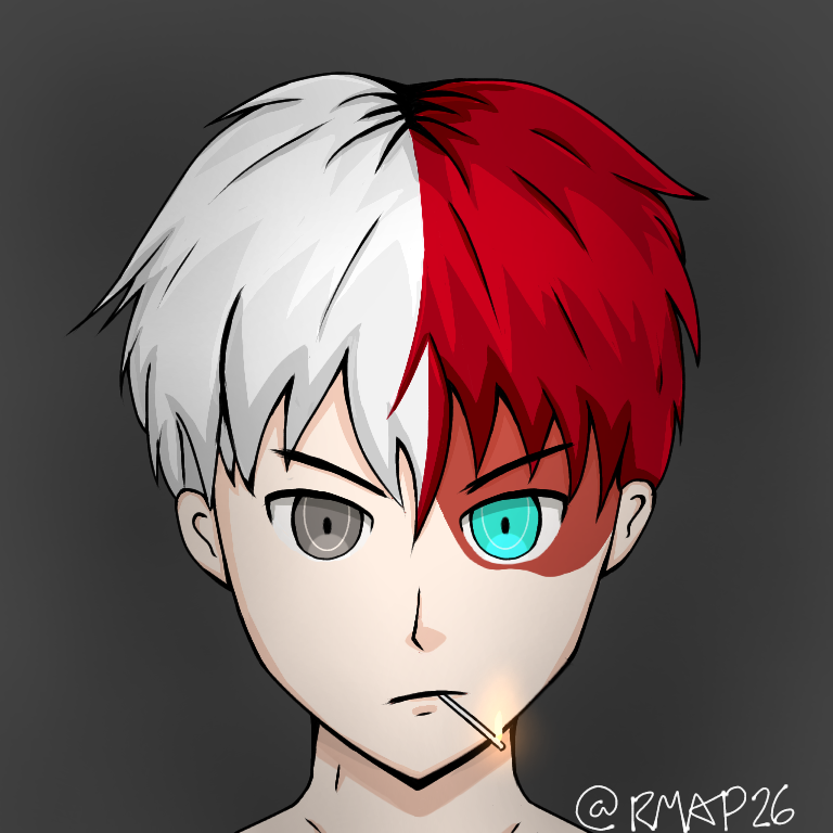 Todoroki the badass by rmap26 on DeviantArt