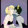 rose and kanaya all makin out