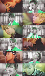 Rain Sound MV Screencaps.