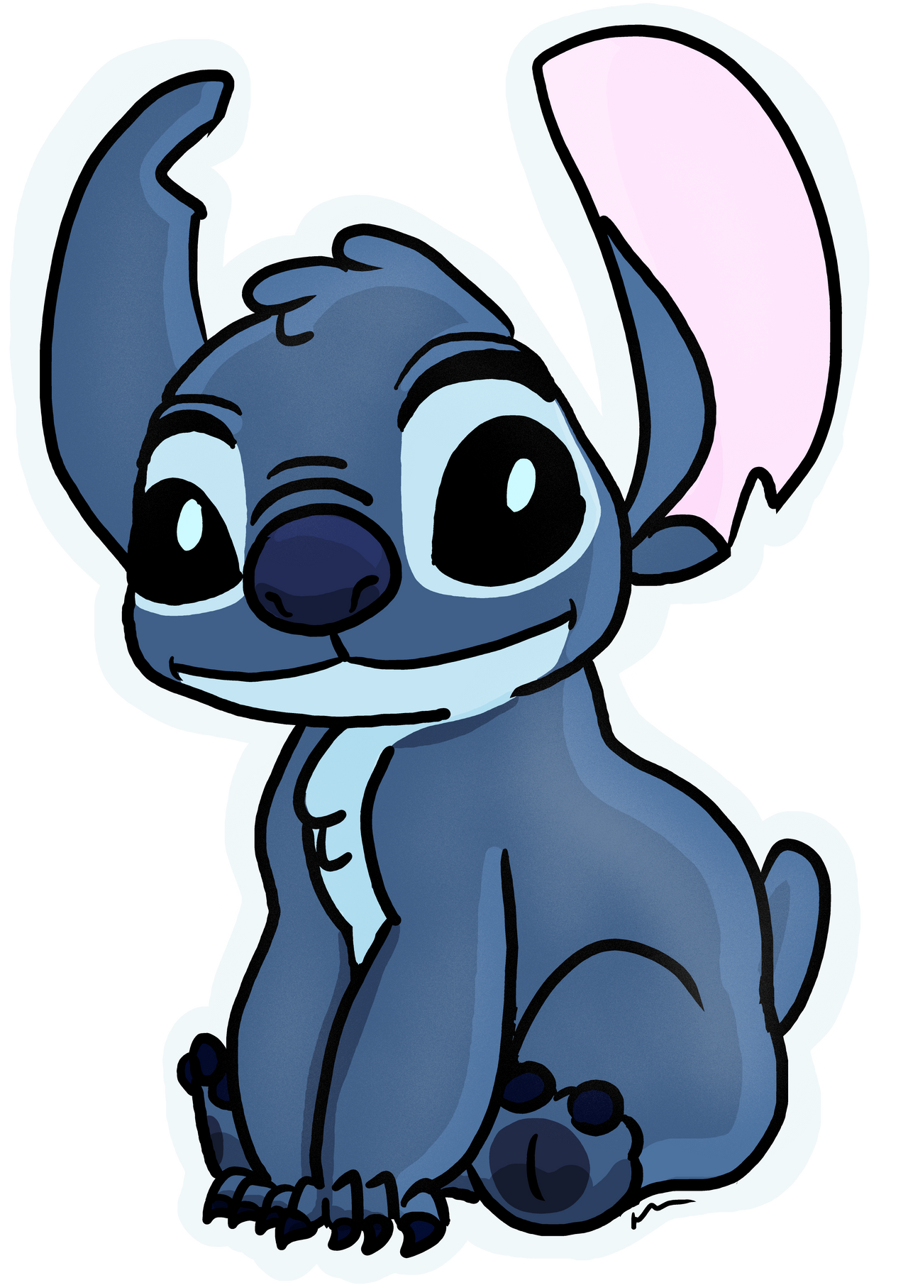 Disney Lilo & Stitch Sketch Stitch Sticker
