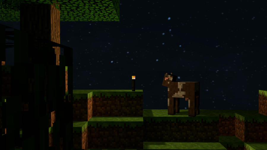 Minecraft animation night by Jurgie97 on DeviantArt