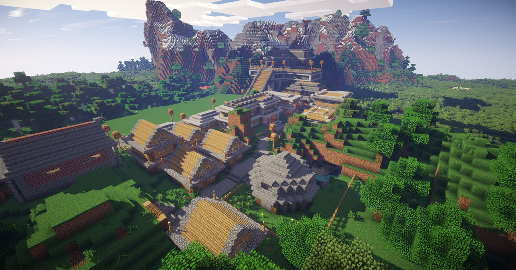 Dorf in Minecraft by Jurgie97 on DeviantArt