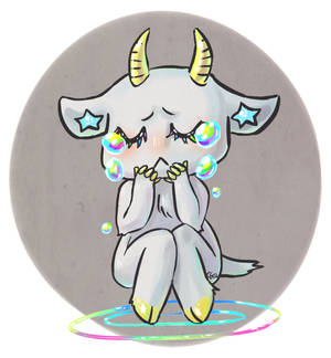 Sad sad goat