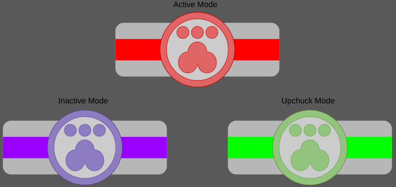 Furry 2025 pride bracelet