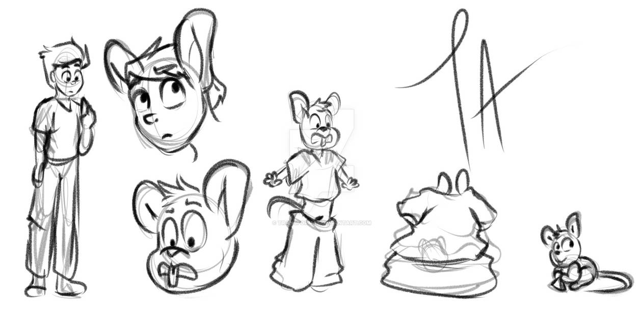Feral mouse transformation by Transformae on DeviantArt