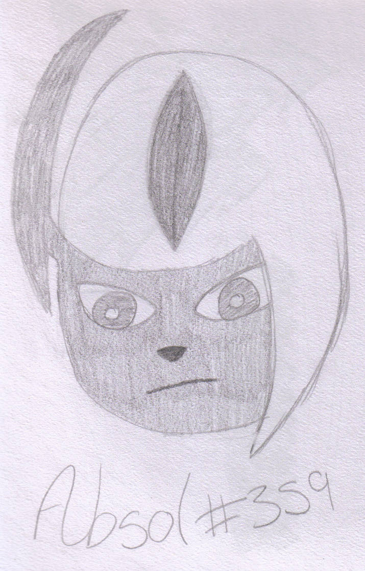 Absol Face by dragonslayor25 on DeviantArt